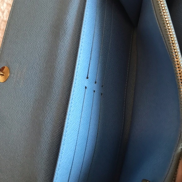 Authentic Louis Vuitton Sarah wallet long multicolore white Tresor Portefeiull - Picture 10 of 16